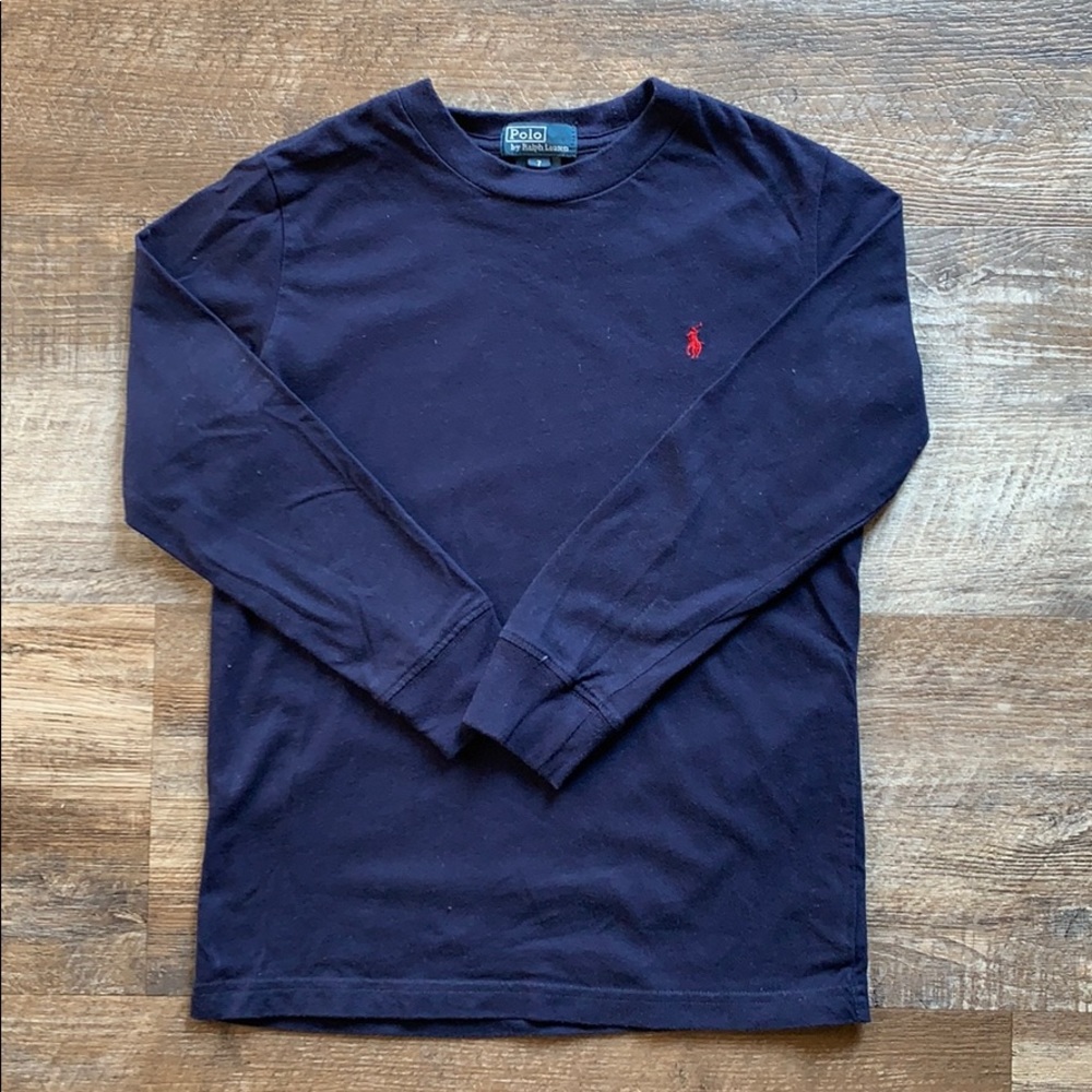Long sleeves tee Boys Size 7 Polo Ralph Lauren